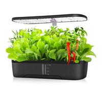 12 Pod Indoor Hydroponic Garden With Led Grow Light