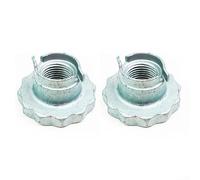 12 Point Socket Head Wheel Hub Driveshaft Nut For M16 X 1.5 Pair For Seat Vehicles Including For Cordoba OEM Standard Replacement