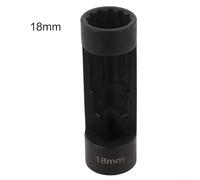 12 Point Suspension Strut Nut Socket, 1/2in Drive 18-24mm, Chrome Vanadium Steel Tool for European Vehicles(18MM)