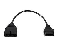 12-pole OBD1 to 16-pole OBD2 Image Diagnostic Adapter Connection Cable for GM