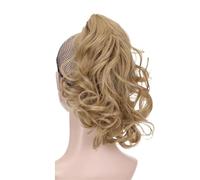 12" Ponytail Extension,Long Curly Clip in Claw Hair Extensions,Natural Looking Synthetic Hairpiece for Women Hair Extension for Daily Use(Bug)
