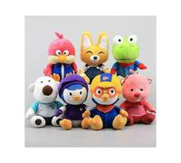 12" Pororo Plush Dolls Korean Animation Dolls Soft Stuffed Animals Toy