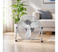 12" Portable Metal High Velocity Floor Fan, Copper Core Motor (37*16*39)