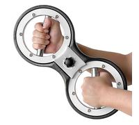 12 Pound Arm Machine - 15.55x7.09 Inch Stainless Steel Manual Gripper, Professional Muscle Builder | Physical Therapy Equipment Tool For Bodybuilding And Training In Int