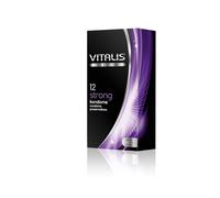 12 Premium Condoms Vitalis Strong - Extra strong Condoms for a safer feeling