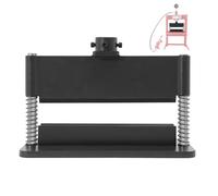 12" Press Brake Attachment, Heavy Duty Metal Bending Tool, Hydraulic Press Accessories Kit, Dual Spring Design, 0°-90° Adjustable Angle, for Standard 12/20 Ton Hydraulic Shop Presses