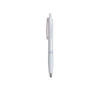 12-Press Soft Sheath Gel Pen, Double Beads Smooth Student Signature Pen-Misty rain ash-0.5mm.