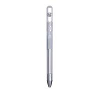 12-Press the core Magnetic Suction Pen, Double-Bead Quick-Drying Student Brush Pen-Transparent White-0.5mm.