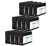 Go Inks 3 Set of 4 Ink Cartridges to replace HP 934 & 935 (XL Capacity) Compatible/non-OEM for HP Photosmart Printers (12 Inks)