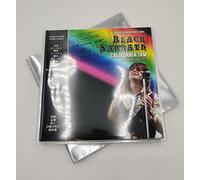 12" PVC Record Sleeve 140 Micron Clear Stitched Edge (100)