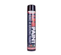 12 Qty Survey Line Marker Marking Spray Paint 750ml - Black Permanent
