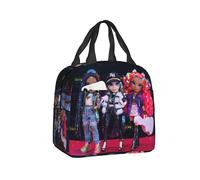 (12) Rainbow High Ruby Lunch Box Women Animated Cooler Thermal Food Insulated Lunch Bag Kids School Children Resuable Picnic Tote Bag