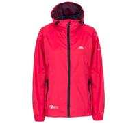 Trespass Womens Waterproof Packaway Jacket Qikpac Raspberry in Size - 12