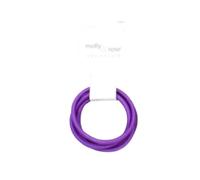 12 Recycled Snag Free Endless Elastic Hair Band Bobbles School Colours (Purple)