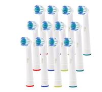 12×Replacement Brush Heads Compatible with Oral-B Electric Toothbrush Fit Advance Power/Pro Health/Triumph/3D Excel/Vitality Precision Clean(12 Pcs)