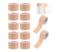 12 Rolls Elastoplast Tape, 2.5 * 5cm Self-Adhesive Elastoplasts Medical Tape Roll, Skin Friendly Soft for Wound Dressing Securing Catheters