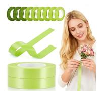 12 Rolls Floral Tape for DIY Flowers: 1/2" Self-Sealing Tape, 20 Yards per Roll for Eternal Roses, Bouquets, Stem Wrapping & Crafts (Coffee)