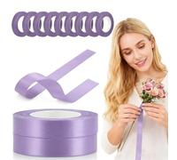 12 Rolls Floral Tape for DIY Flowers: 1/2" Self-Sealing Tape, 20 Yards per Roll for Eternal Roses, Bouquets, Stem Wrapping & Crafts (Coffee)