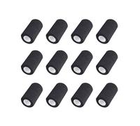 12 Rolls Self-Adhesive Football Sock Tape 5cm x 4.5m Self Adherent Cohesive Bandages Wrap First Aid Athletic Sports Tape for Wrist Ankle Pet & Vet Wrap for Dogs, Horse (Black)