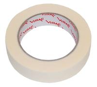 12 Rolls Vibac 25mm x 50m White Masking Adhesive Tape