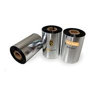 12 Rolls Wolfbarco 2.24" x 361' (57mm x 110m) Premium Wax/Resin Thermal Transfer Ribbon for Label/Oil Change Sticker for GoDex RT200i, RT230i, Core Size 1/2", CSO (Coated Side Out)
