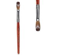 12# Sable Nail Art Brush,Manicure tool,Red Wooden Nail Brush for acrylic nails,Polygel Brush for Acrylic