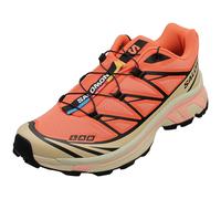 (12) Salomon Xt-6 Unisex Fashion Trainers in Coral Black