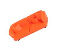 12 Scale Sofa Set Cream for OB11 6 Inch Figures Cream Yellow Tiny Sofa