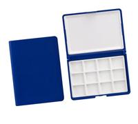 12 Section Paint Storage Box Portable Watercolor Paint Palette for Artists Students Outdoor Sketching and Art Classes Watercolor Box