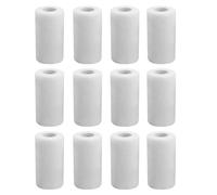 12 Self-Adhesive Bandages, 10 cm x 4.5 m, Elastic Bandage, Self-Adhesive for People, Horses and Dogs, Premium Adhesive Bandage, Waterproof Fixation Bandage, Self-Adhesive Bandage (White)