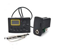 12 Sets 4 Band EQ Equalizer Acoustic Guitar Bass EQ Preamp With Micphone And Tuner Guitar Pickup