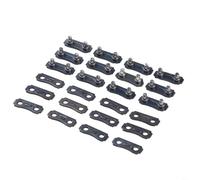 12 Sets Chainsaw Chain Repair Kits, Heavy Duty, 3/8 LP 050 Inch Links with Tie Straps Set