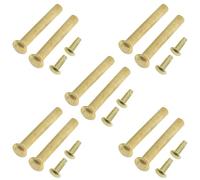12 Sets Folding Fan Axle Rivet Nail Nut Repair, 21mm Gold Finish | Stainless Steel Pressfit Fasteners, Broad Compatibility for Silk Folding Fans, Stage Performance and Crafting