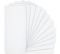 12 Sheets 4.92 x 11 in/ 12.5 x 28 cm Iron-On Mending Fabric Iron On Clothes Patches for Mending Fix Couch Pants Pockets Holes Knees Elbow, White