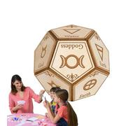 12 Sided Decision Dice, Polyhedral Game Accessory for Parties and Evenings | Travel Accessory for School Outings, Students Apartment Stays and Parties With Friends