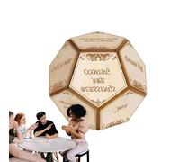 12 Sided Dice - Funny Decision Game, Polyhedral Dice Toy, Decision Making Board Game for Social Fun Use | Daddos Party Games For School, Travel