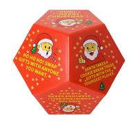 12 Sides Santa Swap Dice Santa Swap Exchange Dice Christmas Exchange Dice Game for Holiday Family Gathering School Office