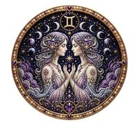 12 Signs Pearl Art Kit,Celestial DIY Wall Decoration
