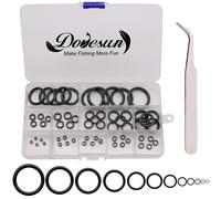 12 Size Dovesun Fishing Rod Repair Kit - 60PCS Ceramic Guide Rings for Ultimate Durability