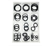 50PCS O-Ring Gasket kit Rubber Washers Seals Electrical Gasket Ring for Plumbing Washer Seal & Auto Quick Repair 12 Sizes Rubber O Rings Sealing Gasket Rings Assortment Set