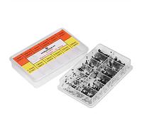 12 Sizes Rubber O-Ring Gasket kit, Washer Seals Assortment Set Electrical Gasket Ring Waterproof Watch Repair Kit with Case for Plumbing Washer Seal, Auto Quick Repair