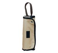 12 Slots Roll Up Case Bag Portable-Sturdy Fabric Wrap, Space Saving Organizer | Travel Cutlery Holder, Multi Tool Storage Roll for Camping, Lessons