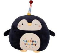 12 Soft Penguin Plush Hugging Pillow Cute Birthday Penguin Stuffed Animal Plushies Toy Kids Stuffed Animals Happy Birthday Plush Toys