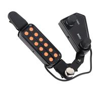 12 Sound Hole Magnetic Pickup Transducer Kit for Acoustic Guitar - Volume & Tone Control, Easy Installation