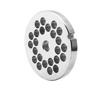 #12 Stainless Steel Meat Grinder Plate Discs Blades for Kitchenaid Mixer FGA Food Chopper and Hobart, LEM, Cabelas, Torrey, MTN Meat Grinders