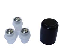 12 Stainless Steel Roller Ball Roll On Inserts for Essential Oil Bottles 5ml and 15ml Amber doTERRA and Young Living Bottles