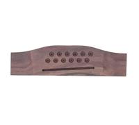 12 String Acoustic Guitar Bridge, Vintage Rosewood Saddle Replacement with 52mm Spacing for DIY and Professional Musicians