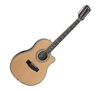 12 String Roundback Guitar by Gear4music Natural - Nearly New