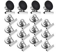 12 strong and scratch free magnetic refrigerator clips for organization, decoration and all life needs