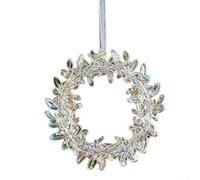 12 Styles Acrylic Icicle Snowflake Ornaments, Clear for crystal Ice Drop